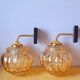 Paire d'appliques dlg Helena Tynell 70s