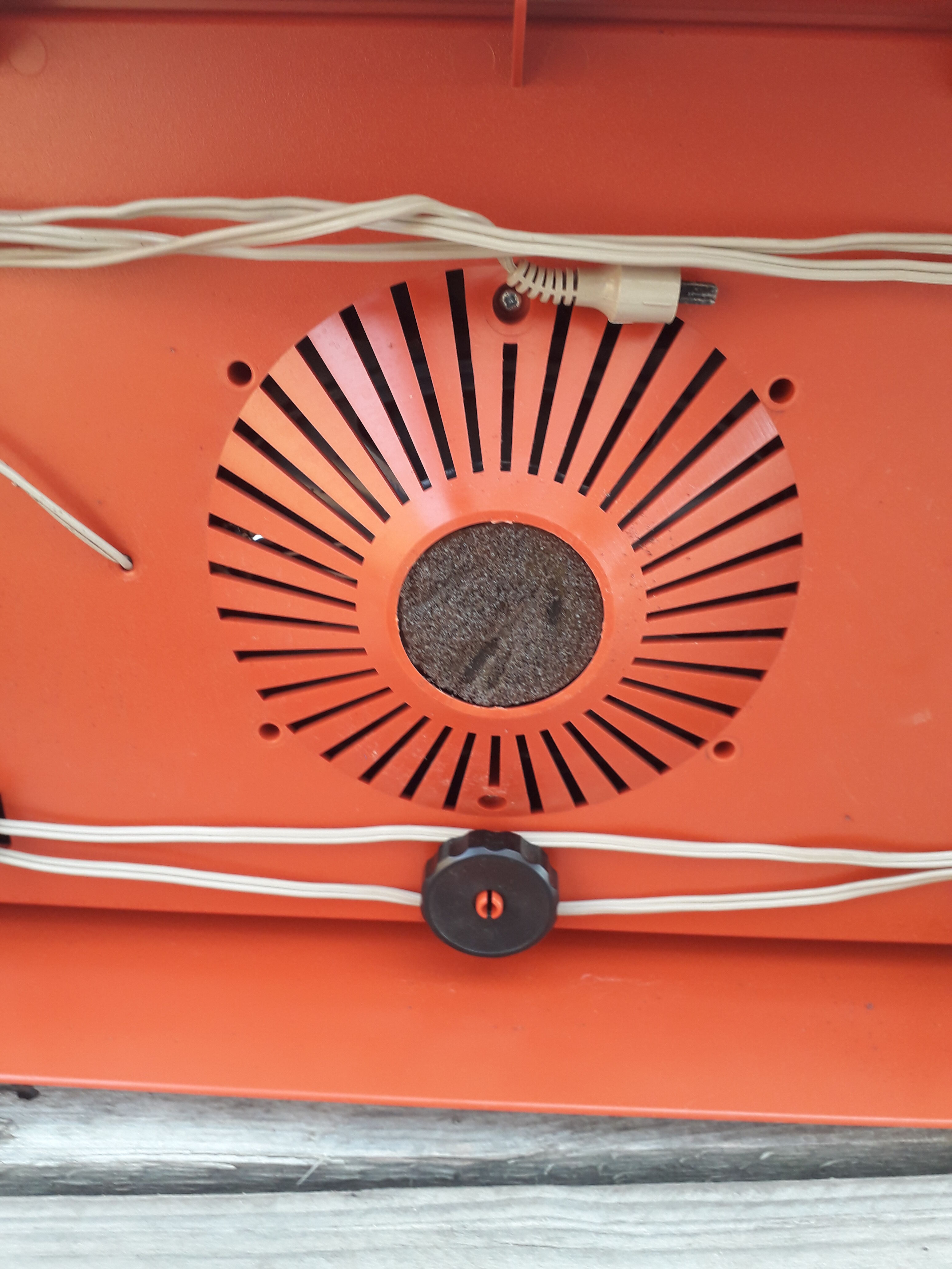 Portable record player vintage Philips 280 1970-80