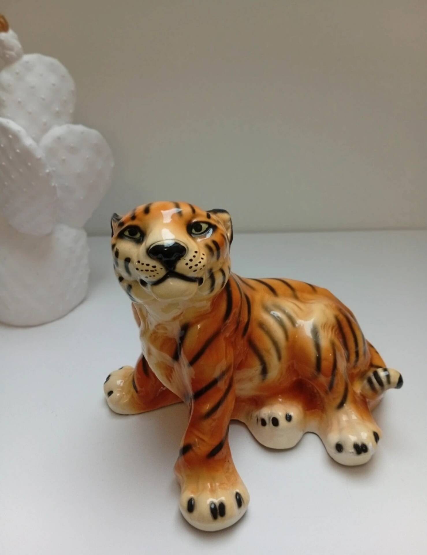 Ceramic tiger