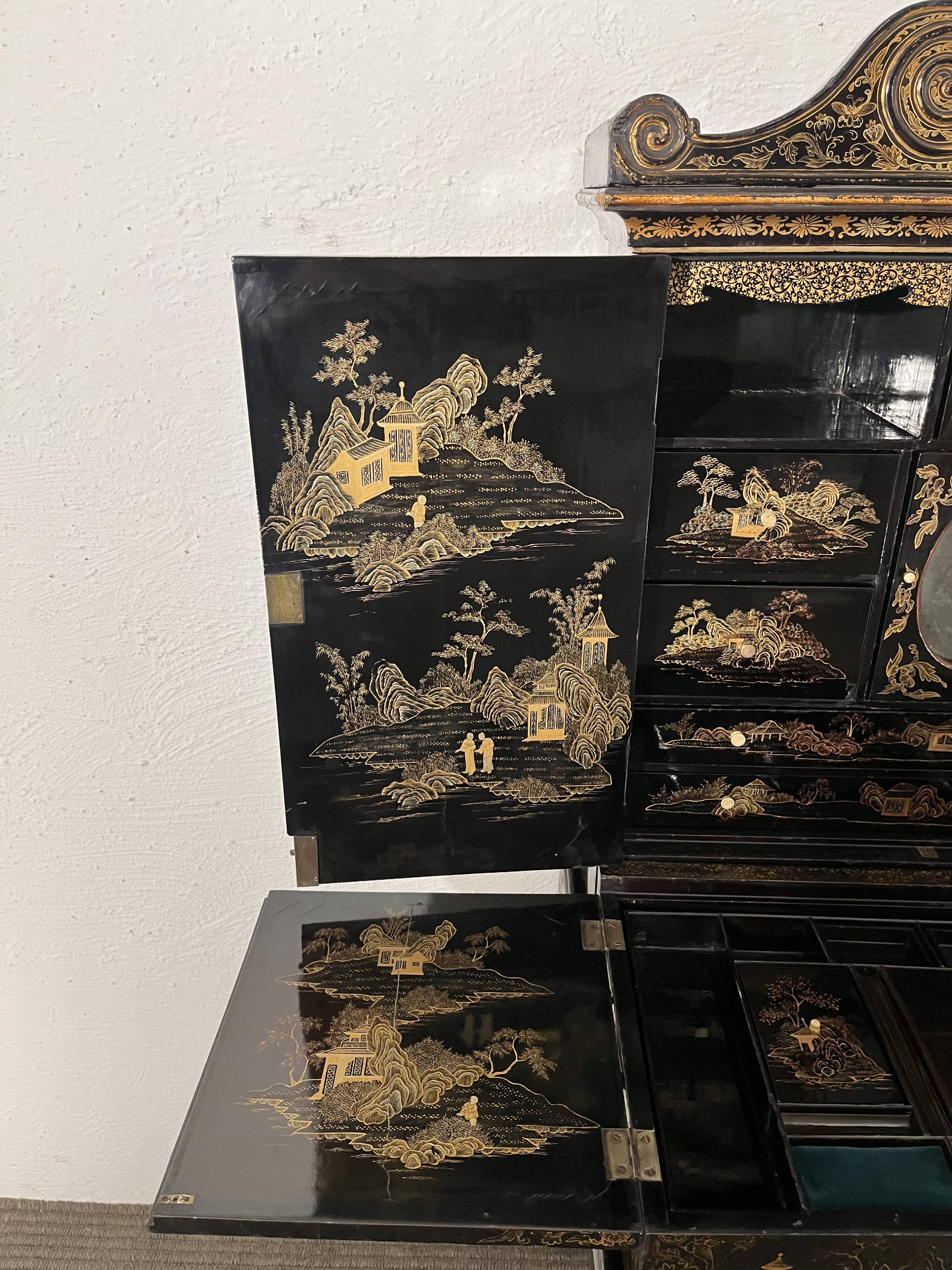 19th century Japanese-style office furniture