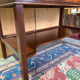 English mahogany sideboard with numerous drawers – sliding top