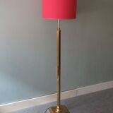Lampadaire en laiton, Hollywood Regency des années 1970