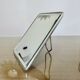 Antique barber's mirror, beveled, to place or hang, 1950