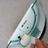 Postmodern wall lamp half moon, 1990