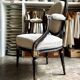 Cabriolet armchair with medallion back, Louis XVI period