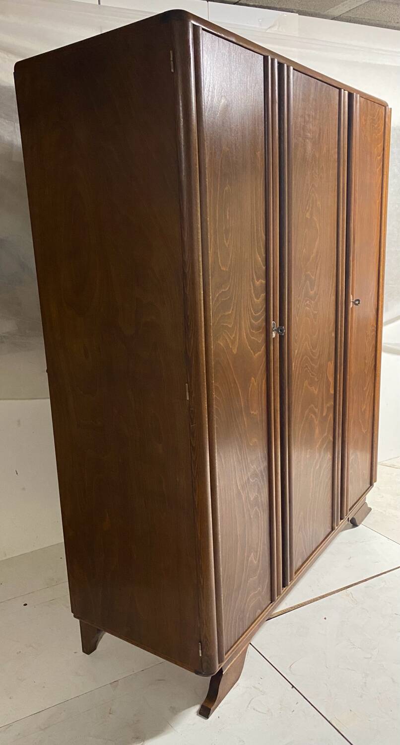 Vintage compass feet wardrobe from 1956