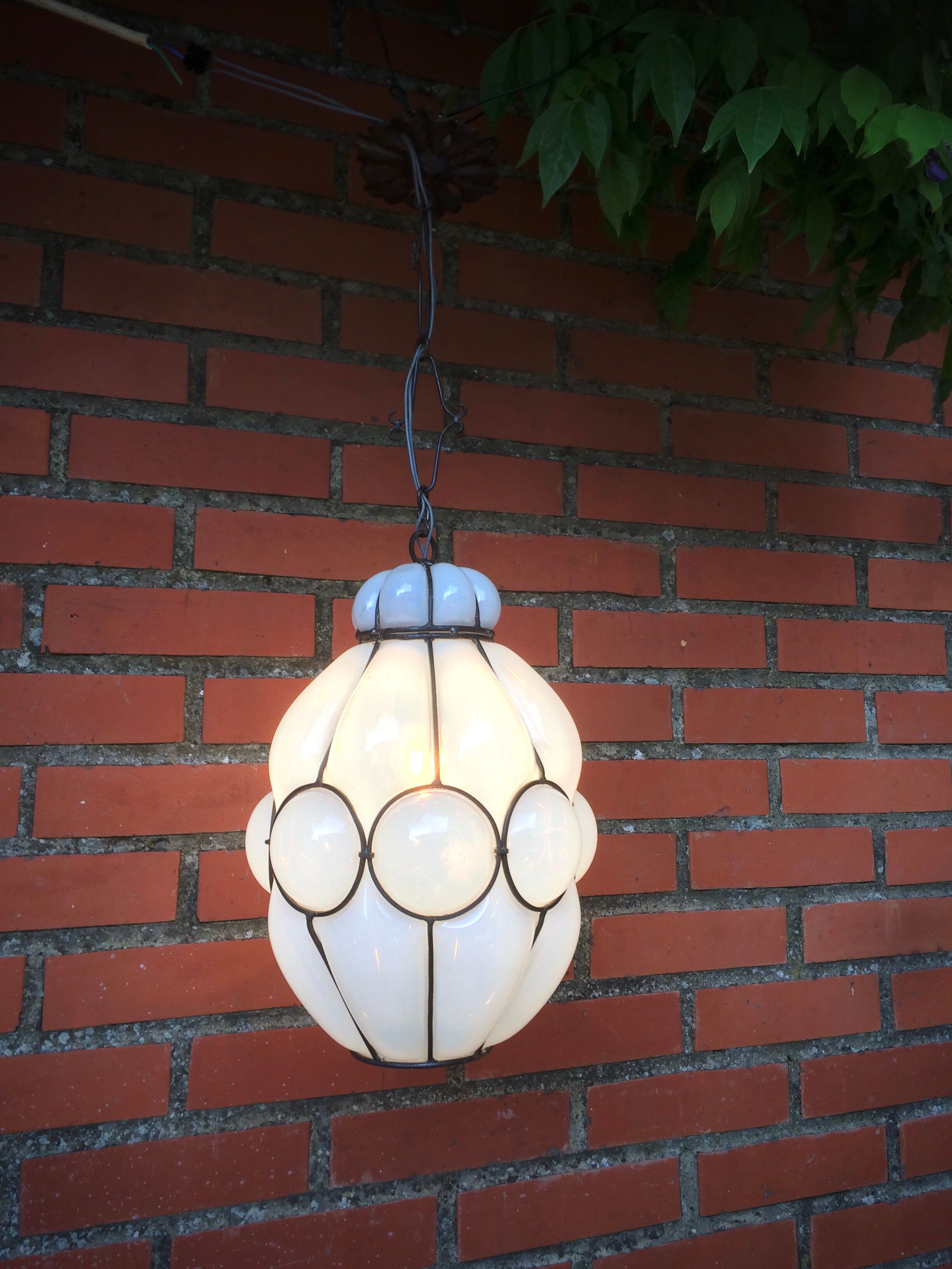 Murano blown glass hanging