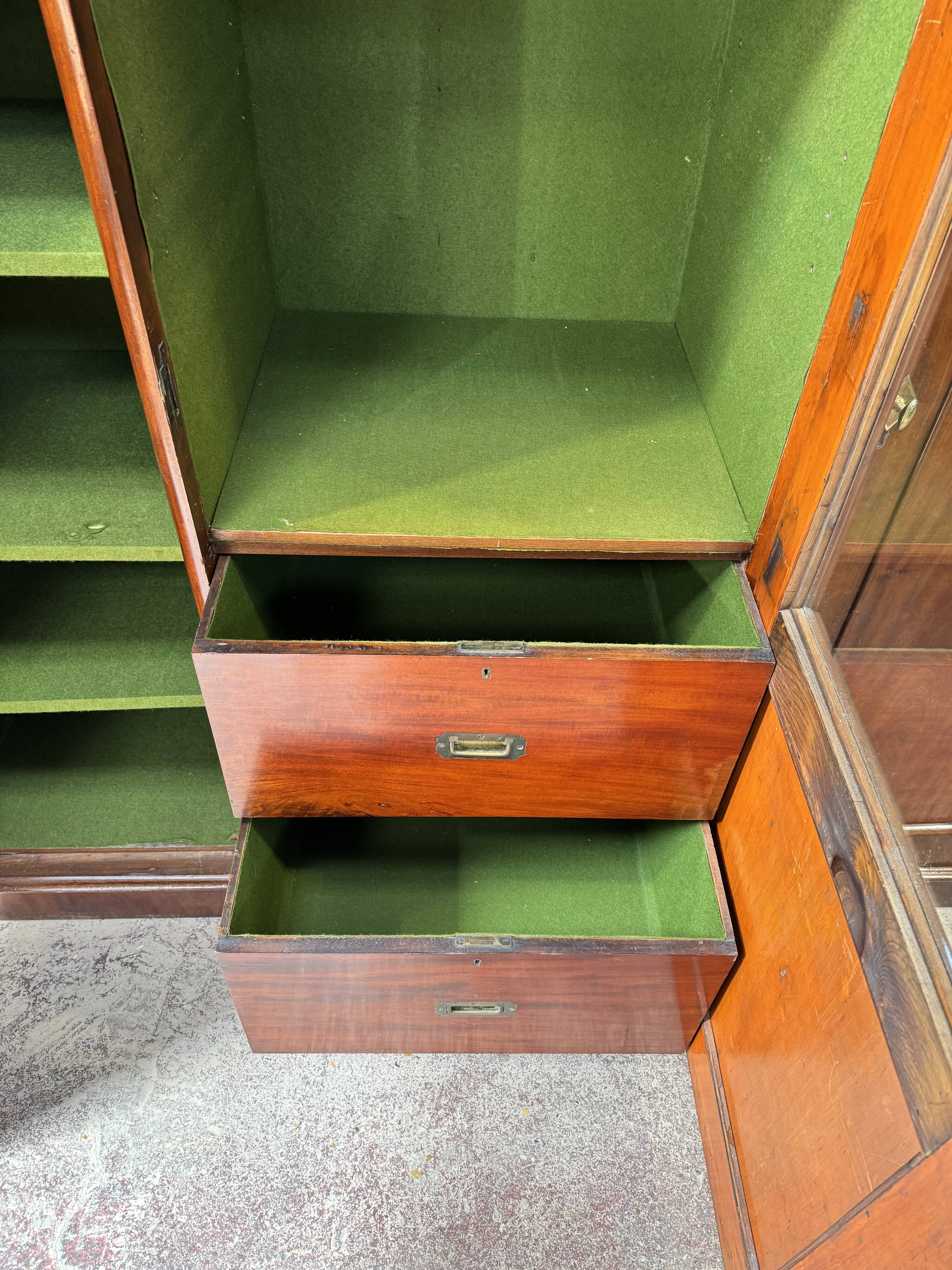 Victorian mahogany library