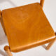 Stackable oak chair