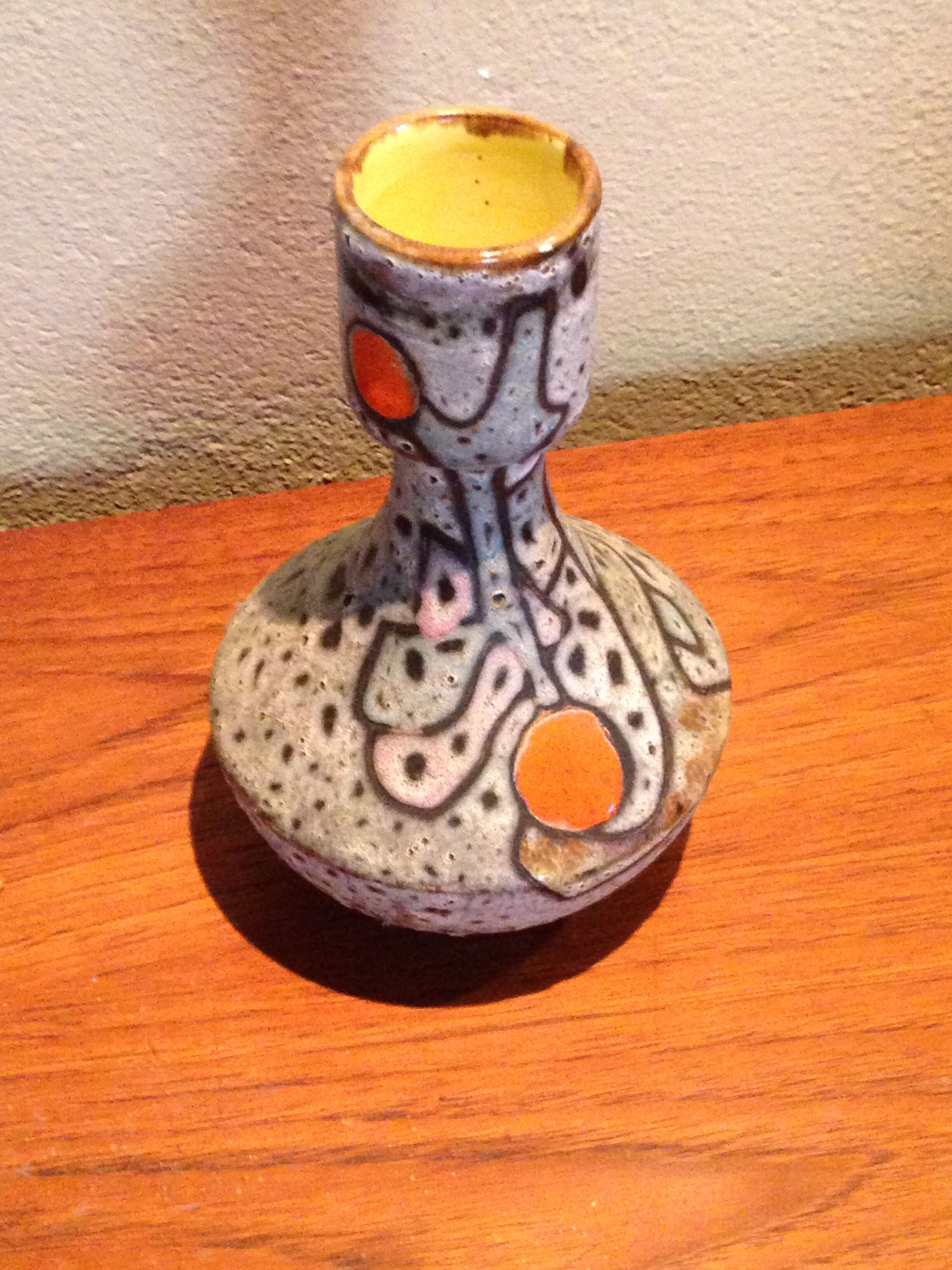 Set of 4 ceramics Vallauris 1950