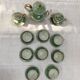 Complete tea and coffee service for 8 cups - Italian porcelain from the 1950s.