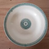 6 old Creil Montereau soup plates