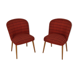 Set of upholstered chairs, 1960