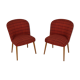 Set of upholstered chairs, 1960
