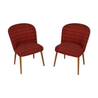 Set of upholstered chairs, 1960