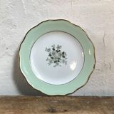 Six old St Amand st Amand style dessert plates