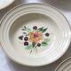 Set of 5 hollow plates Boch La Louvière, vintage