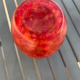 Red vase