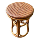 Tabouret vintage en rotin
