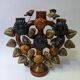 Chandelier tree of life Mexico handcrafted ethnic decoration