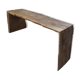 Banc en chêne wabisabi