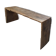 Banc en chêne wabisabi