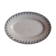 Oval dish in Iron Earth Choisy le Roi Hautin Boulenger