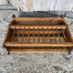 Indian Wall Shelf Vintage Wood Kitchen Storage #D940