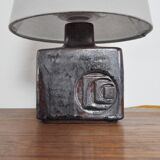 Glazed Stoneware Table Lamp by Desiree Stentøj, Denmark