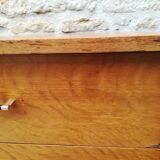 Chest of drawers buffet compass feet