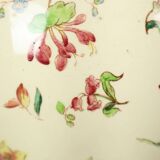 Large Polychrome Flower Pot Cache Pot Longchamp France 36cm