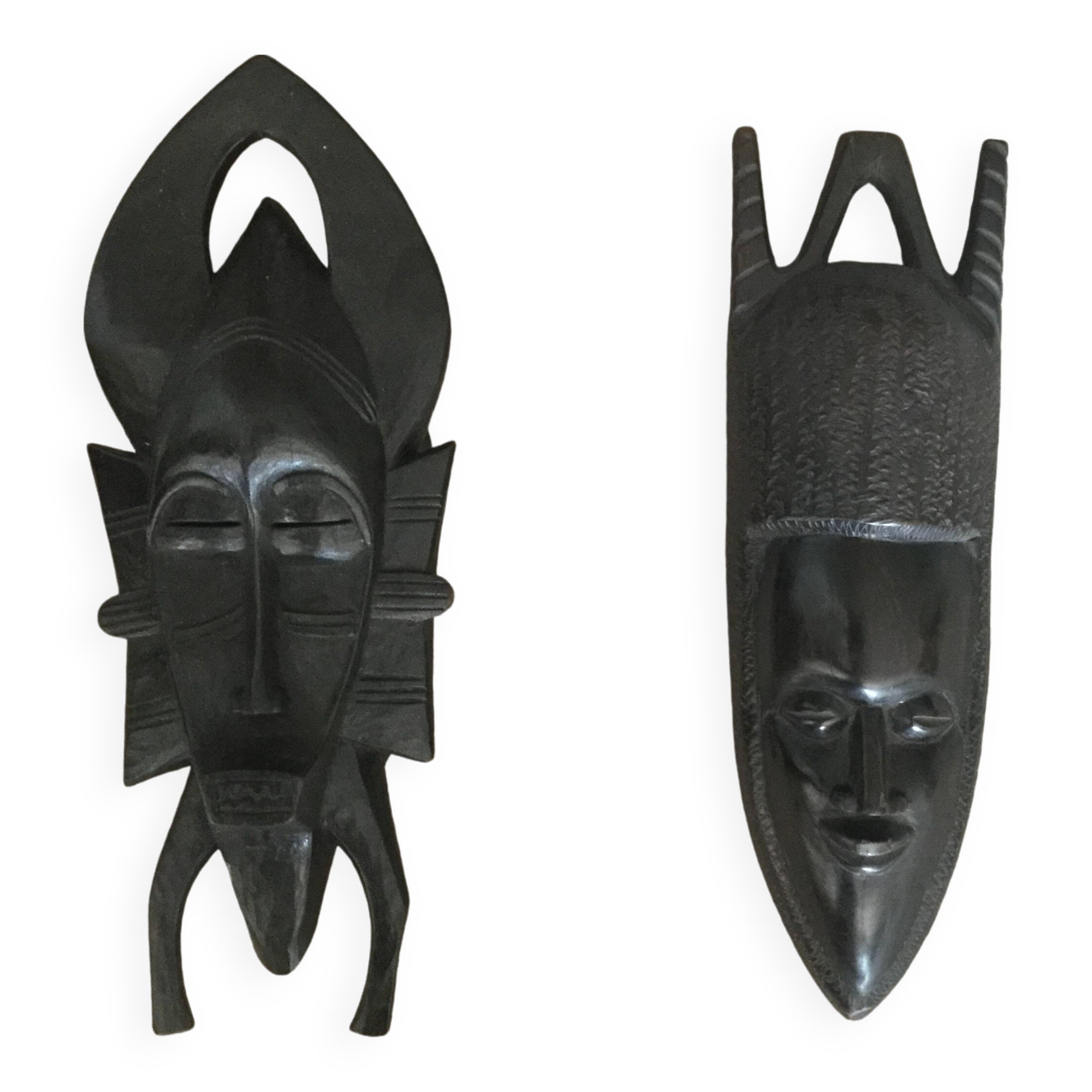 tribal art - 2 african masks