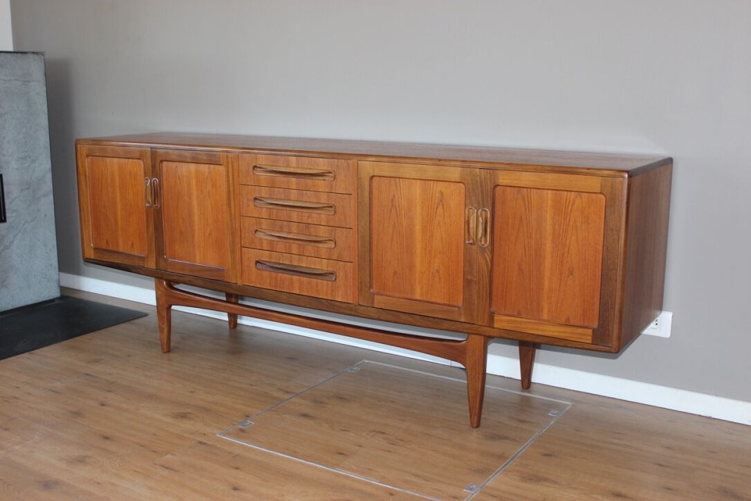 Vintage teak, Scandinavian style enfilade, by G-PLAN, FRESCO model