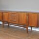 Vintage teak, Scandinavian style enfilade, by G-PLAN, FRESCO model