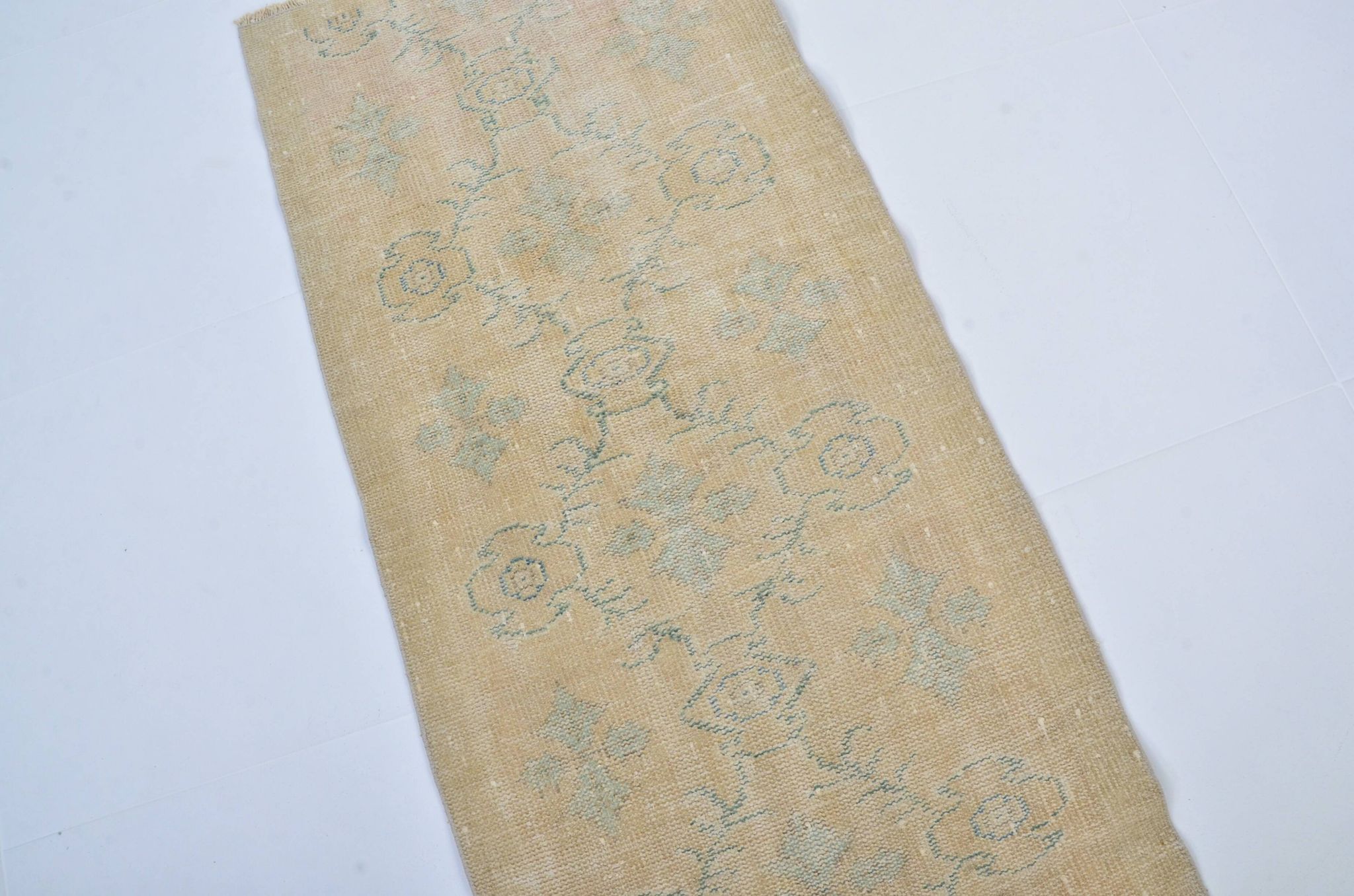 Oushak Vintage Runner Rug sku 3419