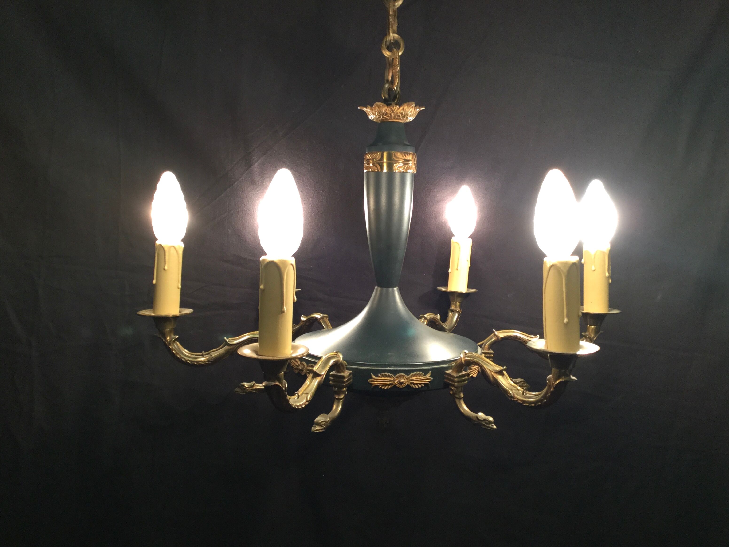 Lustre Empire 6 lumières