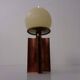 Vintage German Brutalist Candleholder in Copper and Brass, 1960s