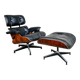 Fauteuil Lounge et ottoman Herman Miller Charles & Ray Eames, palissandre