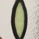 Art Deco Geometric Stained Glass Window 51x24cm