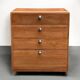 Commode vintage bois brut massif 1950
