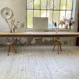 4m XXL pine and oak farmhouse table