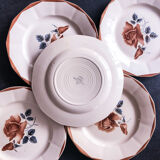 5 flat plates digoin sarreguemines