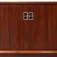 Vintage executive desk with sideboard, Arne Vodder for Sibast, 1960s