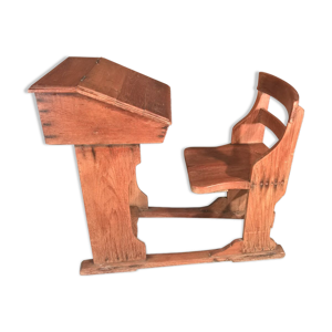 ancien pupitre-chaise