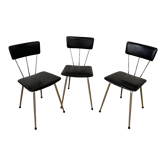 Lot de 3 chaises vintage Soudexvinyl
