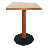 Wooden bistro table