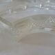Lalique France centrepiece. Festons model.