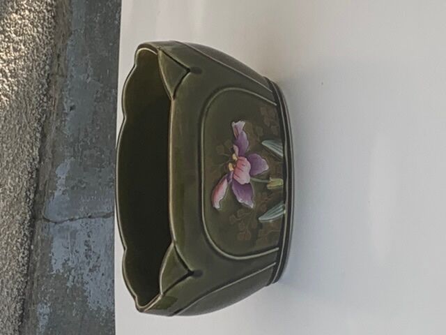 Pot dabbling ceramic Gustave de Bruyn earthenware fives Lille