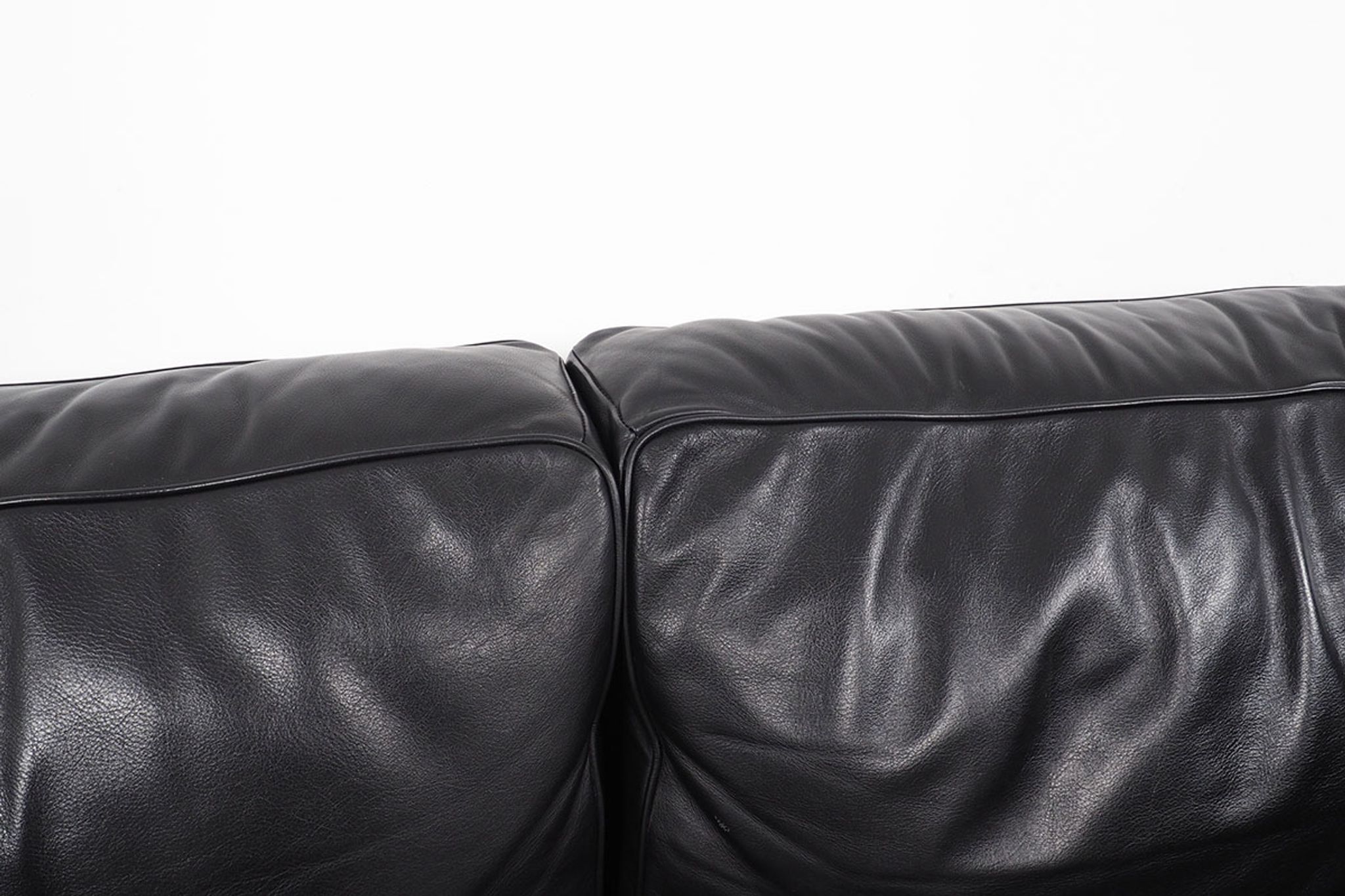 Twice 2.5-Seater Leather Sofa by Pierluigi Cerri for Poltrona Frau, 1990s