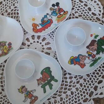 lot coquetiers tefal disney vintage